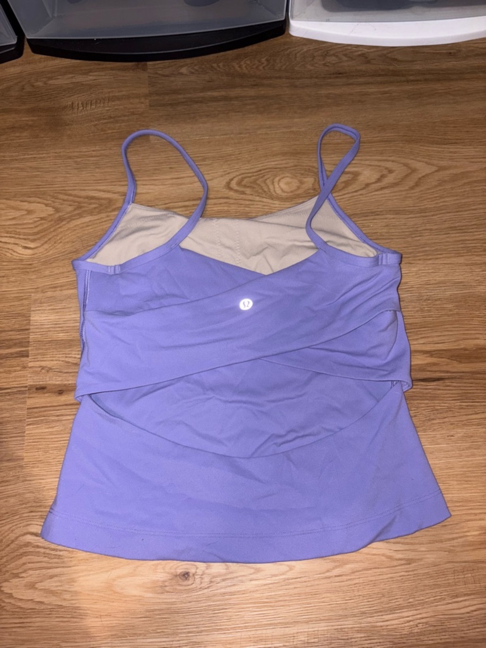 lululemon athletica Lavender Layered Built-In Bra Tank